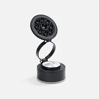 Вакуумный магнитный держатель airFix, черный с серым