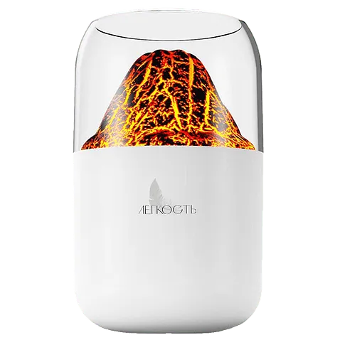 Светодиодный USB увлажнитель-аромадиффузор Volcano 2.0, белый