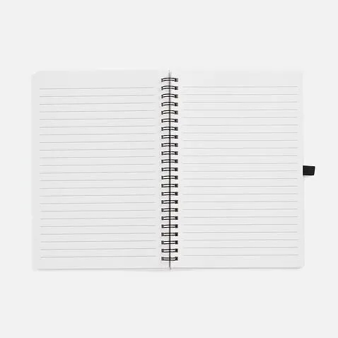 Блокнот на пружине Stone Line, белый