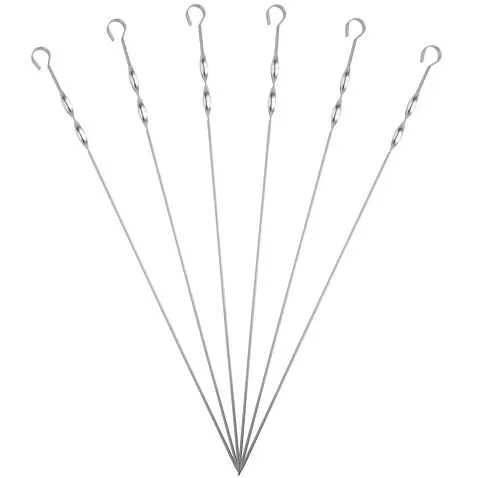 Набор шампуров в чехле Long Bower, черный