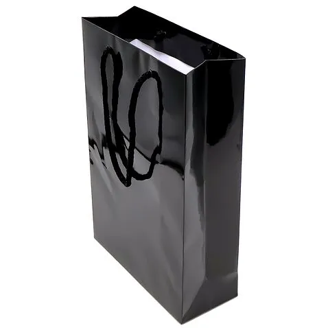 Пакет из бумаги Expand, Чёрный