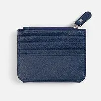 Картхолдер на молнии Unison, синий