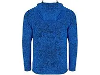 Толстовка на молнии Everest, меланжевый королевский синий