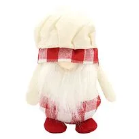 Новогоднее украшение рождественские гномы Виллен, бежевый