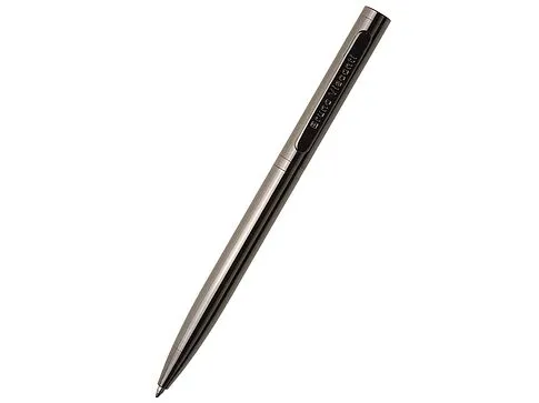 Ручка Firenze шариковая автоматическая, вороненая сталь