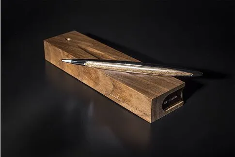 Шариковая ручка Cambiano Shiny Chrome Walnut