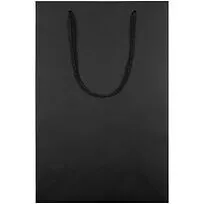 Пакет бумажный Waski M, черный