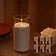 Увлажнитель-ароматизатор CANDLE ультразвуковой, белый