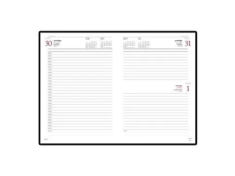 Ежедневник А5 датированный Velvet 2025, оранжевый