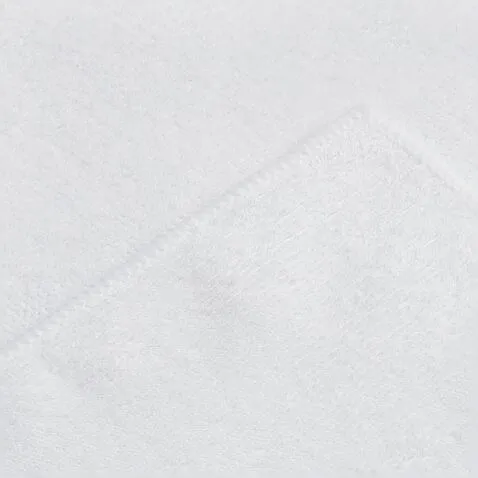 Двустороннее махровое полотенце Nice Print для сублимации, большое, белое