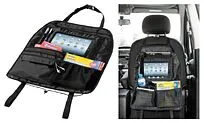 Автомобильный органайзер Back seat с отделением для планшета, черный