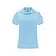 Рубашка поло женская Monzha, небесно-голубой
