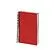 Ежедневник недатированный на спирали А5 Agenda, красный (Р)
