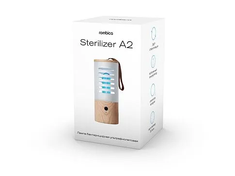 Портативная лампа бактерицидная ультрафиолетовая Rombica Sterilizer A2, белый/коричневый