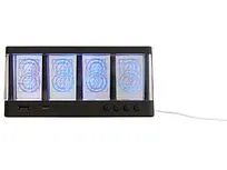 Часы с беспроводной зарядкой Cyber, 10 Вт (Р)