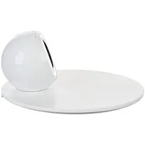 Станция беспроводной зарядки с часами и подсветкой GlobeBee, белая