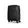 Чемодан WENGER Prymo, чёрный, малый, 40х55х20 см, 36 л, ABS+PC