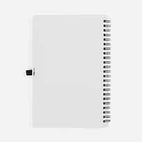 Блокнот на пружине Stone Line, белый