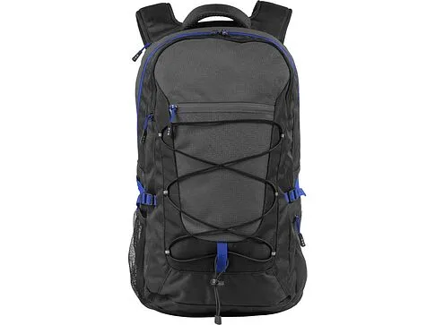 Рюкзак Milton для ноутбука 15,4, черный/темно-серый/ярко-синий