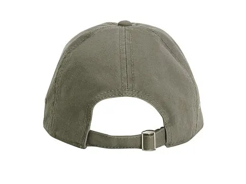 Бейсболка Terra унисекс, армейский зеленый
