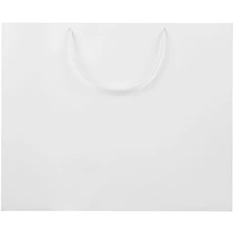 Пакет бумажный с ламинацией Lami Tote L, белый