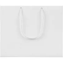 Пакет бумажный с ламинацией Lami Tote S, белый