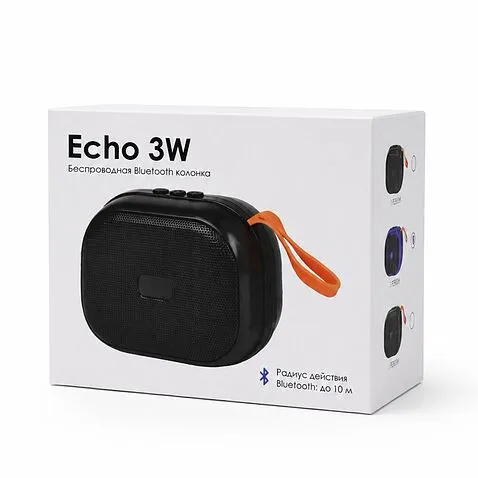 Беспроводная Bluetooth колонка Echo 3W, синий