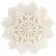 Свеча Snowflame 1, белая, 8 см