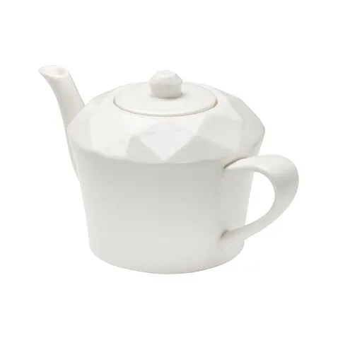 Чайник Diamante Bianco, белый