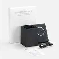 Складной органайзер с беспроводной зарядкой Midstream ver.2, серый