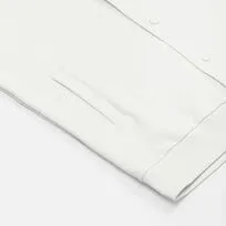 Бомбер унисекс Nuppu, молочно-белый