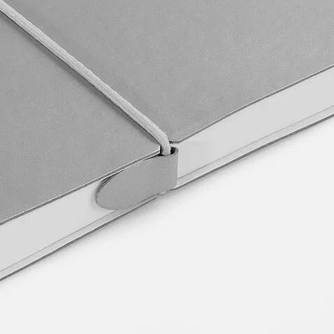 Ежедневник Waltz, недатированный, серебристый