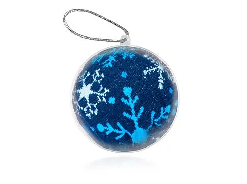 Носки в шаре Снежинка мужские, синий