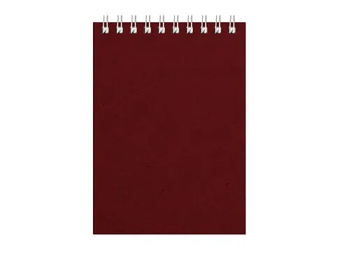 Бизнес - блокнот Альт А6 (94 х 130 мм) Office 60 л., бордовый