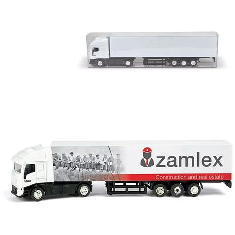 Маленький пластиковый грузовик MINI TRUCK, белый