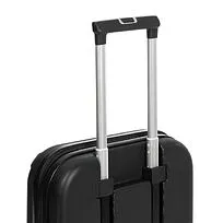 Чемодан Platta, черный с синим