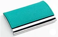 Футляр для визитных карточек Colorissimo, бирюзовый