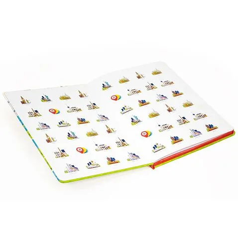 Записная книжка в клетку 15.5x21 Город R1-2441144