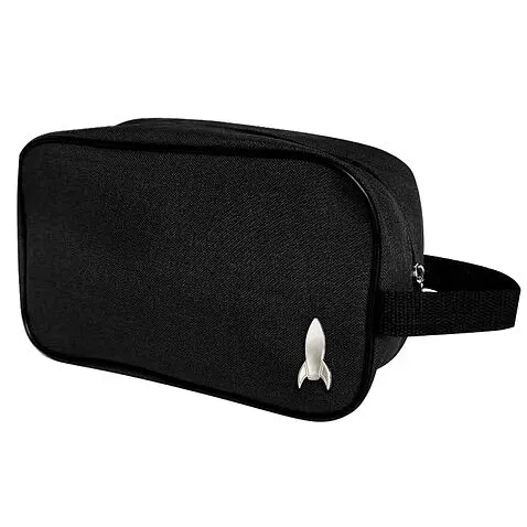 Несессер Колумб с шильдом - ракета, чёрный