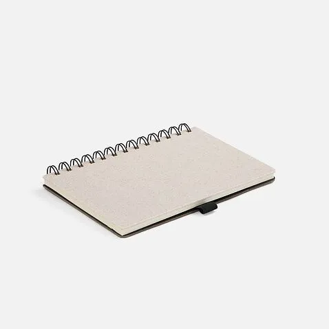 Блокнот на спирали Intrigo, белый