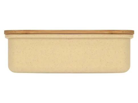 Ланчбокс Lunch с крышкой, бежевый