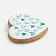 Пряник Aftertaste S с печатью на заказ, сердце