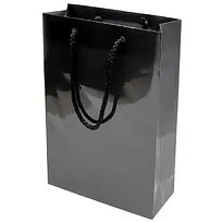 Пакет из бумаги Expand, Чёрный