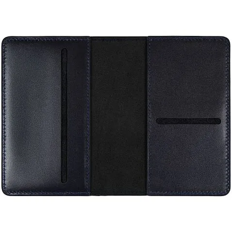 Обложка для паспорта Remini, темно-синяя