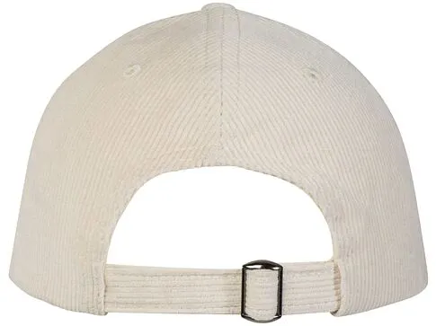 Hutton 6-панельная бейсболка из переработанного хлопка - Sandstone