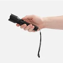 Фонарь аккумуляторный с фокусировкой луча FarSee, черный