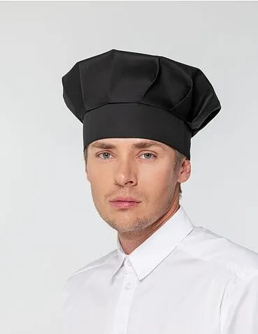 Колпак поварской Cookery, черный