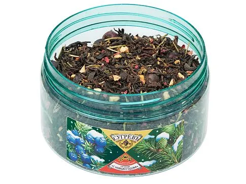 Чай С НОВЫМ ГОДОМ ! с пихтой, можжевельником и пряностями 55 г.