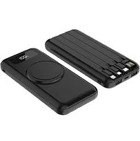 Внешний аккумулятор Authority с беспроводной зарядкой (5W), 10000 mAh, чёрный