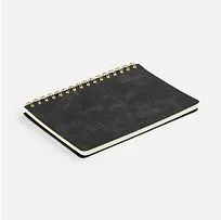 Ежедневник Spiral, недатированный, черный